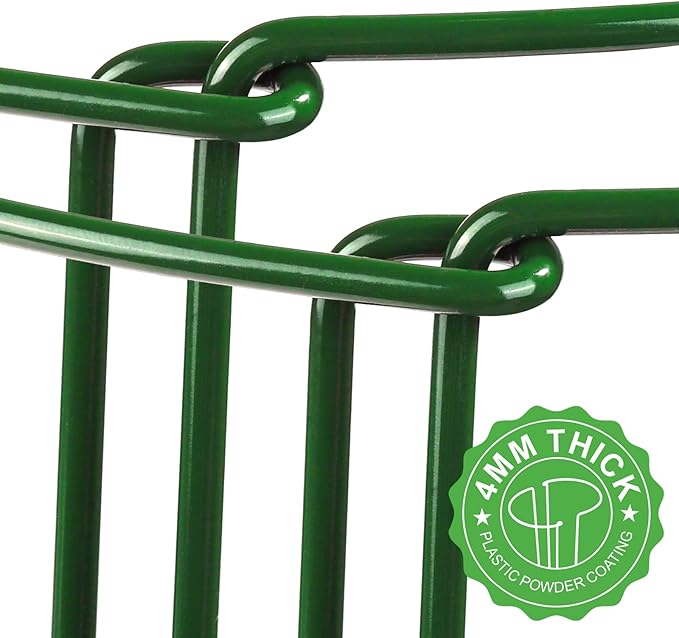 LEOBRO 6 Pack Plant Support Plant Stakes, Metal Peony Support, Garden Plant - Image 4