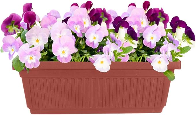 The HC Companies 18 Inch Venetian Rectangular Window Planter Box - Image 2