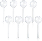 8 Pcs Clear Plant Watering Globes, Plastic Self Watering Bulbs Ball, Garden by -PlantWateringGlobes-