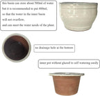 African Violet Pots Self Watering Round Ceramic Violet Pot - Image 4