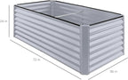 Best Choice Products 6x3x2ft Outdoor Metal Raised Garden Bed, Deep Root Box - Image 8