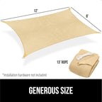 GORILLA GRIP Heavy Duty Sun Shade, UV Protection Fade Tear and Rust Resistant - Image 9