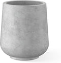 Kante 15.3" Dia Round Concrete Planter, Outdoor Indoor Large Plant Pots by Kante