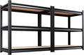 AOAORRG Set of 2 Garage Shelving Heavy Duty Storage Shelves, Metal Adjustable by Unknown