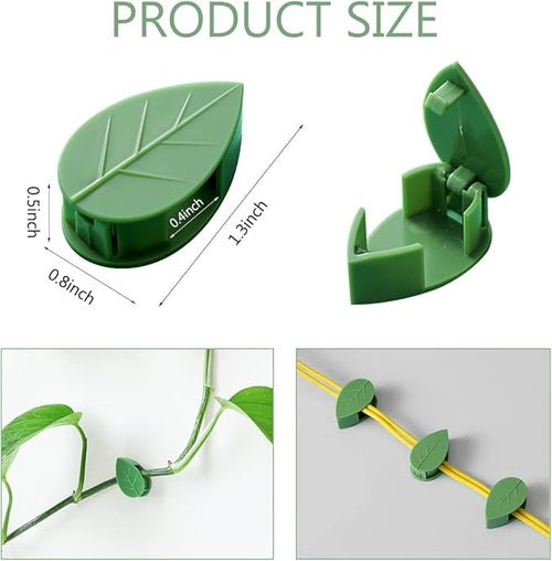 40 Pcs Plant Climbing Wall Fixture Clips Self-Adhesive Hook Vines Traction - Image 2