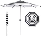 Abba Patio 9FT Lyon Outdoor Patio Umbrella Outdoor Table Umbrella by AbbaPatio