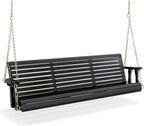 VINGLI Upgraded Patio Wooden Porch Swing by VINGLI