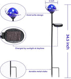 Afirst Decorative Solar Lights Outdoor Solar Turtle Stake Lights Hand Blown - Image 3