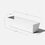 Veradek Pure Series Window Box Planter - Image 2