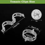 FEED GARDEN 120Pcs Plant Clips for Climbing Plants-Tomato, Grape & Vegetable - Image 2