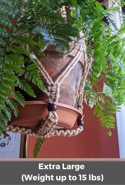 43 Inches Macrame Planter Hanger Large - Image 2