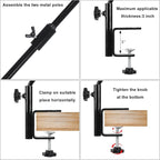 FEED GARDEN 31 Inch Heavy Duty Deck Hook, Non-Slip Clamp, 360 Degree Swivel - Image 4