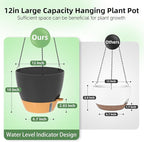 ZMTECH 12 Inch Hanging Planters - Image 3