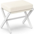Foldable Foot Stool Ottoman, Modern Foot Rest by BAMBOOHOMIE