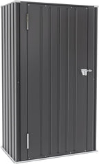 Greesum Outdoor Metal Storage Cabinet, Vertical Tool Organizer Without Shelves by BuynowfromGreesum