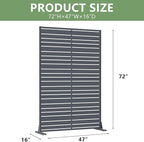 Casaphoria Metal Privacy Screen Outdoor - Image 5