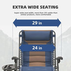 Zero Gravity Chair Oversized Padded Recliner - Image 4