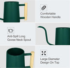 Watering Can Indoor Plants, 35 oz/1000 ml Metal Stainless Steel Watering Can Pot - Image 5