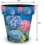 Briarwood Lane Colorful Hydrangeas Medium Planter - Image 2