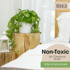 ROVALA Silk Plants for Home Decor Indoor in Pot Realistic Artificial Plants - Image 6