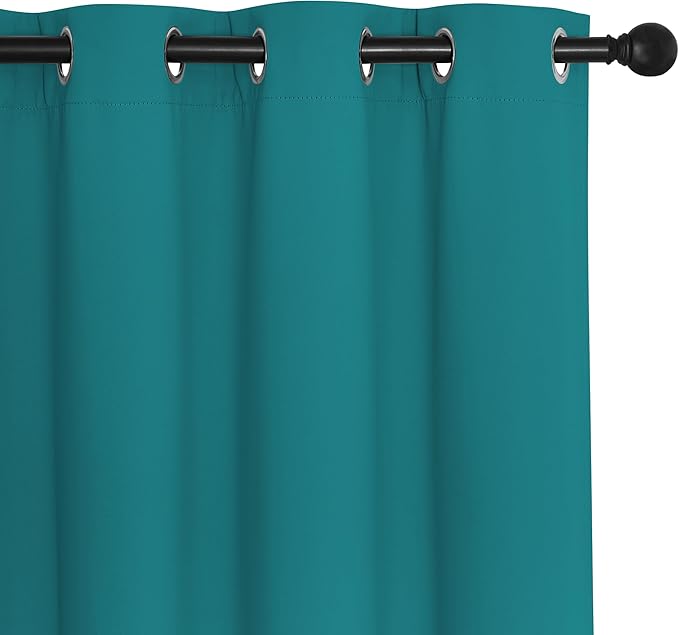 NICETOWN Blackout Sliding Glass Door Curtains, Room Darkening Thermal Insulated - Image 7