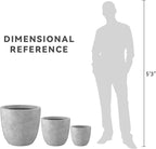 Kante 18", Outdoor Indoor Large Planter Pots - Image 8