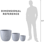 Kante 18", Outdoor Indoor Large Planter Pots - Image 7
