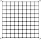 AC Infinity Grow Tent Trellis Netting 3x3', Heavy-Duty Elastic Plant Net by ACInfinity