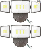 Onforu 2 Pack 75W Flood Lights Outdoor, 7000LM LED Floodlights Switch Controlled by Onforu
