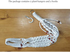 Belit 2 Pack Macrame Plant Hangers Indoor Hanging Planter Basket Decorative - Image 7