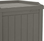 Suncast 22 Gallon Indoor or Outdoor Backyard Patio Small Storage Deck Box - Image 7