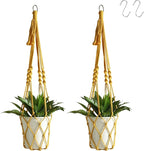 Artilady Boho Macrame Plant Hangers by Artilady
