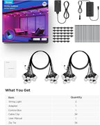 Govee Smart Outdoor String Lights 2, 96ft RGBIC Outdoor Lights - Image 9