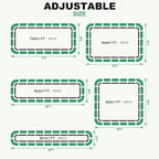 1MORE Raised Garden Bed -8X2X1 Galvanized Planter Box - Image 7