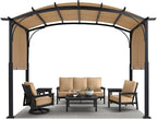 MASTERCANOPY 10x10ft Outdoor Retractable Pergola by MASTERCANOPY