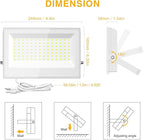 Onforu 120W Flood Lights Outdoor, 12000lm White LED Work Light - Image 7