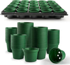 3 Inch Nursery Pots 100 Pcs by RooTrimmer