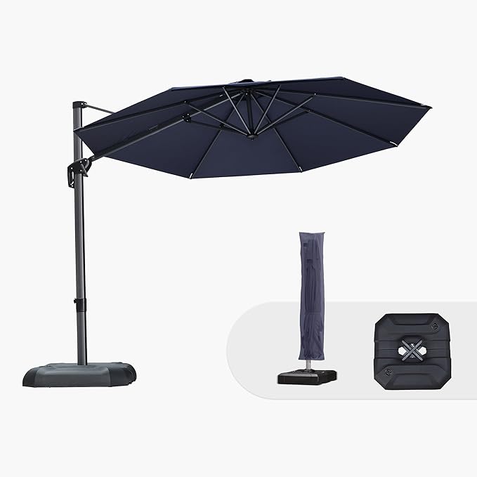 PURPLE LEAF 10 Feet Patio Umbrella by PURPLELEAF