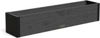Mayne Horizon 4FT Window Box Planter – Modern Rectangular Faux Wood Grain Design - Image 2