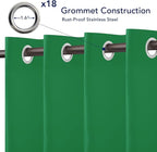 PureFit Outdoor Curtains for Patio Waterproof Weatherproof, UV Resistant - Image 4