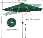 ABCCANOPY Durable Solar Led Patio Umbrellas - Image 2