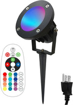 TOVEENEN 25W Color LED Outdoor Landscape Spotlight by TOVEENEN