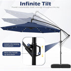 Tangkula 10ft Solar LED Patio Umbrella - Image 8