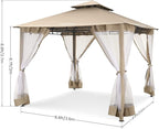 COBIZI Gazebo 10x10 Heavy Duty Gazebos - Image 3