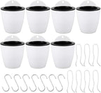 Homend 7 Pack Self Watering Hanging Planters, L Size, Suitable by DasMarine