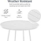 Best Choice Products 3-Piece Patio Dining Set, Bar Height, Outdoor Bistro Set - Image 5