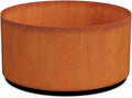 PLANTERCRAFT Corten Steel Metal Planter Box, Round Sizes, Modern Garden Steel by Plantercraft