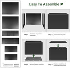 36" Metal Planter Box, Large Rectangular Window Box - Image 7