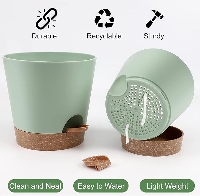 Indoor Self Watering Planters - Image 3