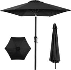 Best Choice Products 10ft Outdoor Table Compatible Steel Polyester Market Patio by BestChoiceProducts